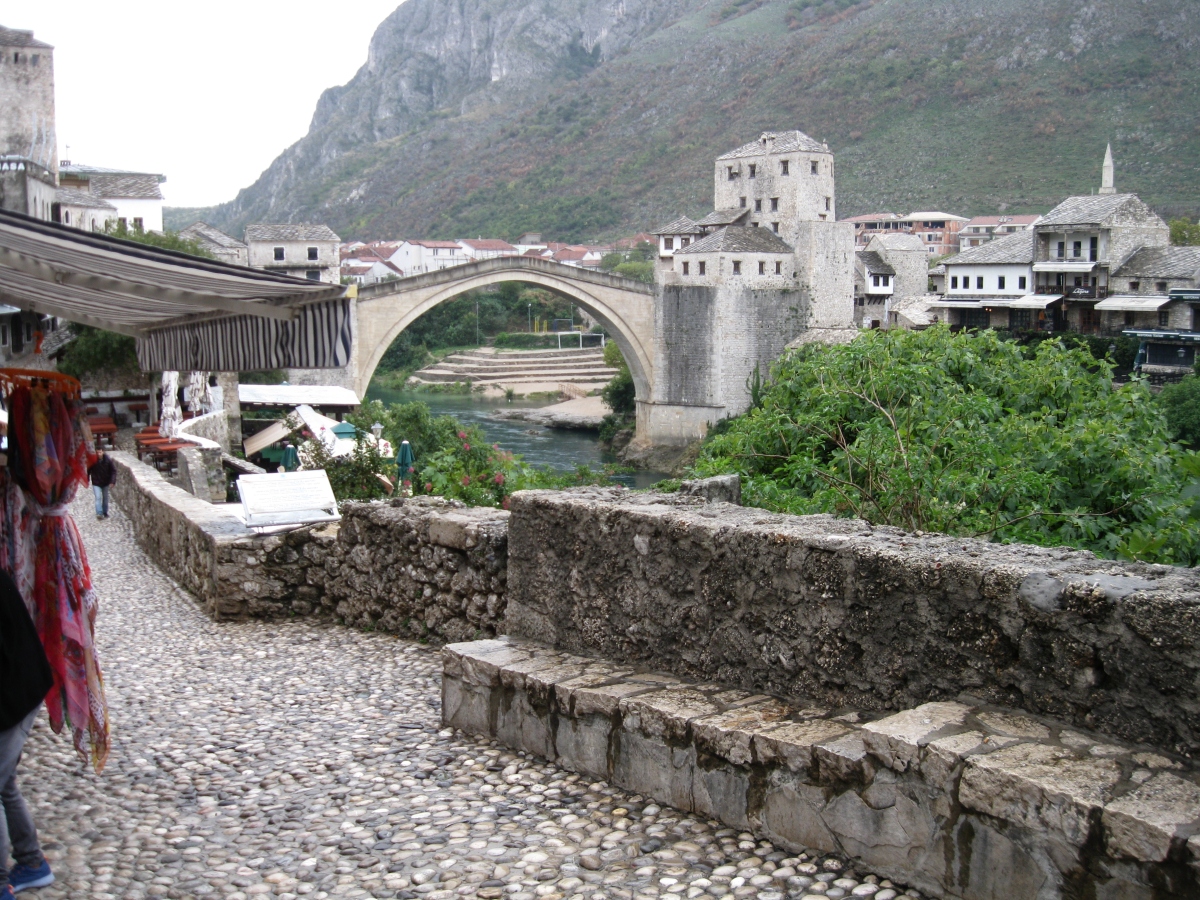 Day 9 in Europe: Fighting the rain in Mostar, Bosnia