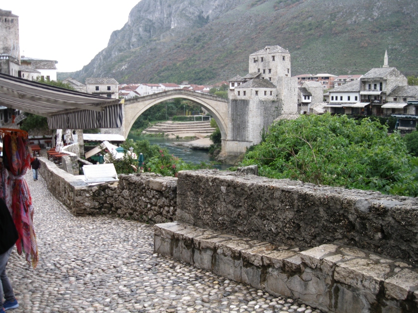 The Stari Most, or old bridge.