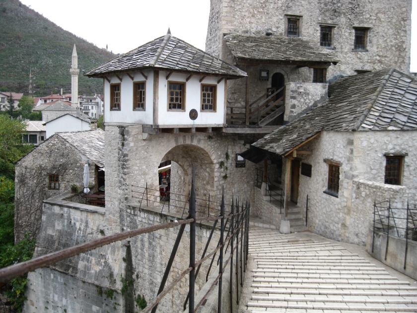 Part of old town Mostar.